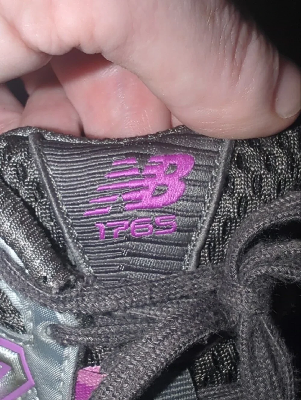 New Balance Women's Black and Purple Athletic Running Shoes